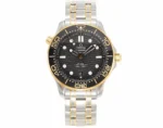 OMEGA Seamaster Planet Ocean 600m Co-Axial Master Chronometer 42mm Diver’s Watch – Black Ceramic Bezel, Two-Tone Stainless Steel Bracelet