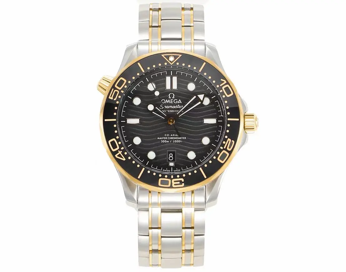 src_0-241.webp OMEGA Seamaster Planet Ocean 600m Co-Axial Master Chronometer 42mm Diver’s Watch – Black Ceramic Bezel, Two-Tone Stainless Steel Bracelet - Image 1