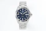 TAR Super Tag Heuer Series Watch – Silver Stainless Steel, Blue Dial, Formal & Casual Style, SW200 Movement
