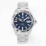 TAR Super Tag Heuer Series Watch – Silver Stainless Steel, Blue Dial, Formal & Casual Style, SW200 Movement