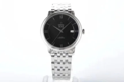 Omega De Ville Prestige Black Dial Steel