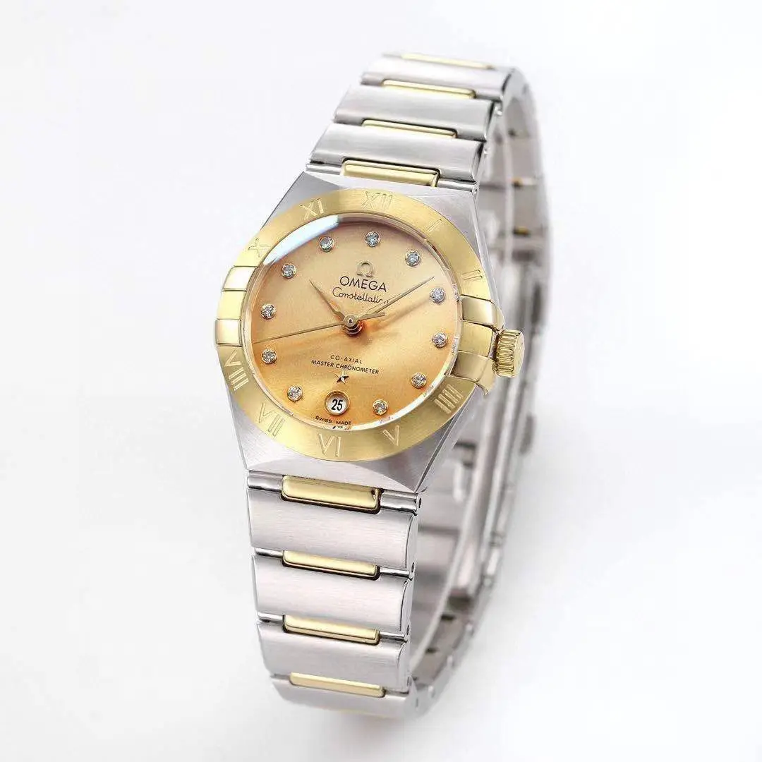 src_0-275.webp Omega Constellation 29mm Champagne Dial Two-Tone - Image 1