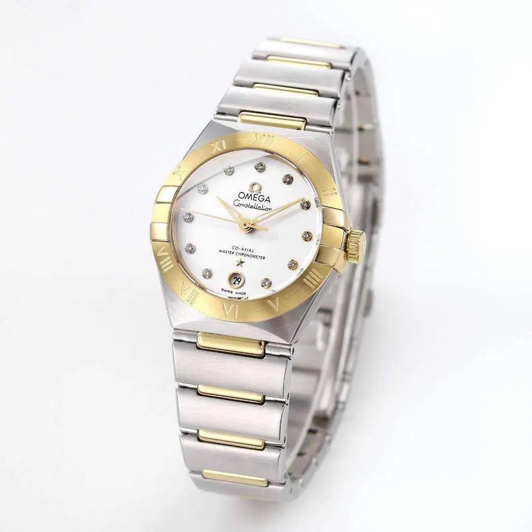 src_0-286.webp Omega Constellation 29mm Two-Tone Watch (3) - Image 1
