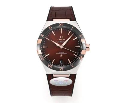 OMEGA Constellation Meteorite 41mm Brown Leather