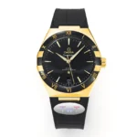 OMEGA Constellation Meteorite Black Watch (2)
