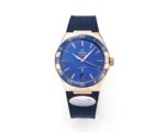 OMEGA Constellation Meteorite Blue Dial Watch (2)