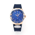 OMEGA Constellation Meteorite Blue Dial Watch (2)
