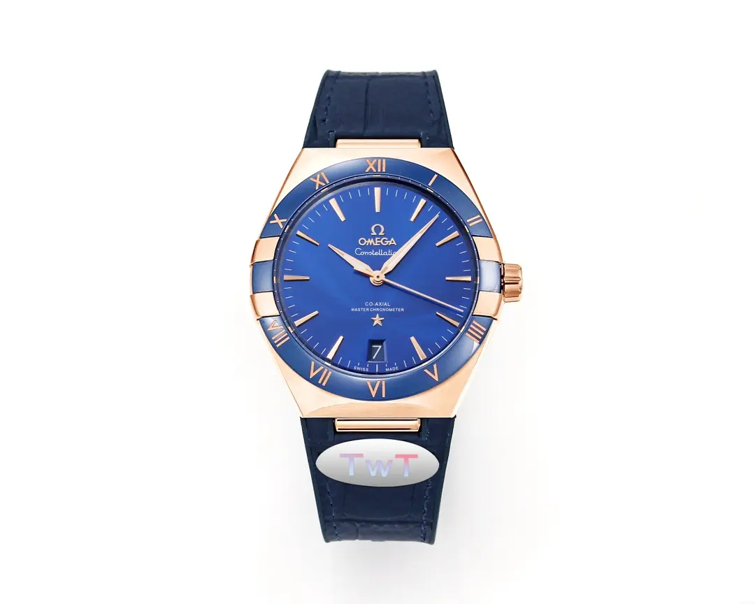 src_0-295.webp OMEGA Constellation Meteorite Blue Dial Watch (2) - Image 1