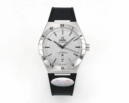 OMEGA Constellation Meteorite Watch Silver