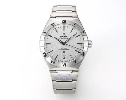 OMEGA Constellation Ceramic Silver Watch