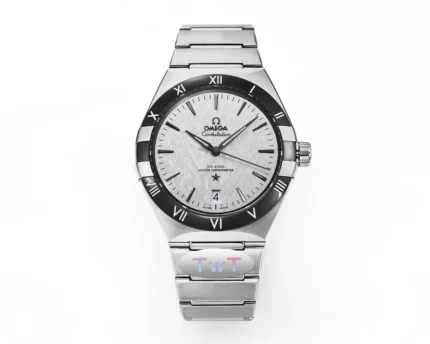 OMEGA Constellation Ceramic Bezel Silver Watch
