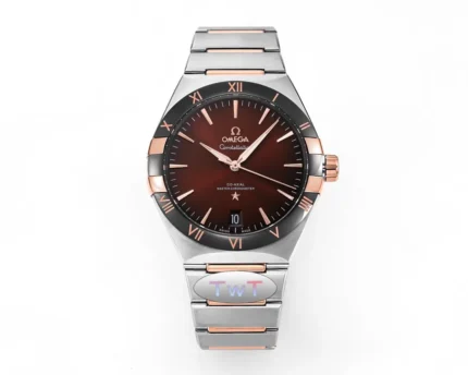 OMEGA Constellation 41mm Burgundy Dial Steel