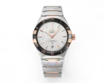 OMEGA Constellation Ceramic Bezel Silver Watch (2)