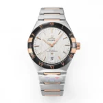 OMEGA Constellation Ceramic Bezel Silver Watch (2)
