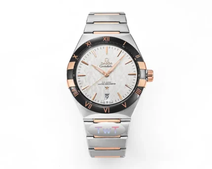 OMEGA Constellation Ceramic Bezel Silver Watch (2)