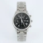 Longines Master Moonphase V4 Black Stainless Steel