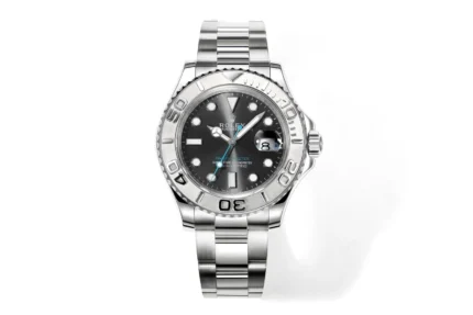 Rolex Yacht-Master 40 Stainless Steel Watch with Black Dial – Classic Elegant Design