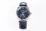 Longines Master Moonphase 40mm Blue Leather