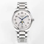 Longines Master Moonphase Silver Dial Watch