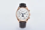 Longines Master Moonphase Chronograph L2.773.4.78.6 Rose Gold Leather