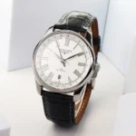 Longines Master GMT Watch Black Leather - Image 3