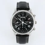Longines Master Moonphase V4 Black Leather (2)