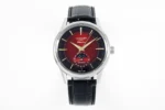 Longines Flagship Moonphase Red Dial Watch