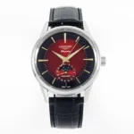 Longines Flagship Moonphase Red Dial Watch