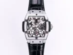 Hublot Masterpiece 906 Tourbillon Watch – Rose Gold/Platinum, Black Leather Strap
