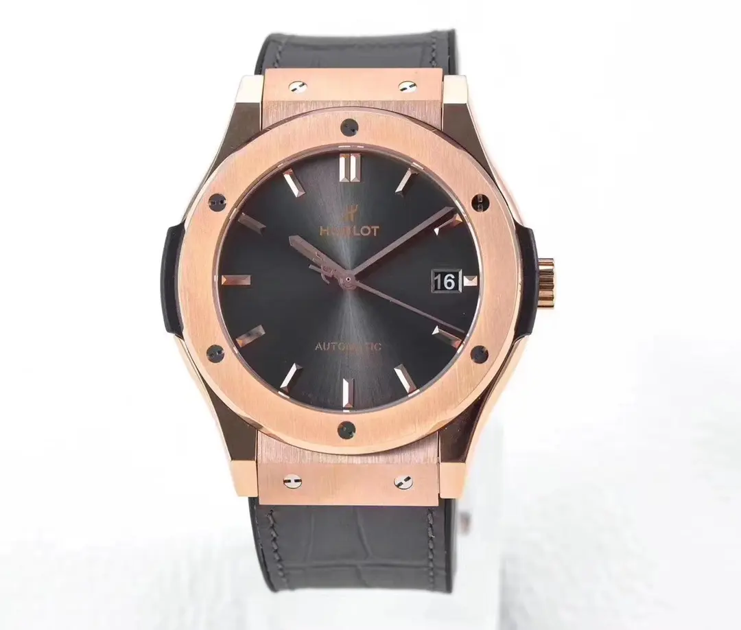 src_0-398.webp Hublot Classic Fusion Rose Gold with Black Dial β 45mm Automatic Watch - Image 1