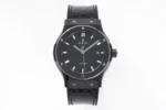 Hublot Classic Fusion Black Ceramic Watch with Alligator Strap – 42mm, Automatic Movement