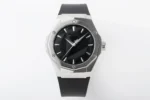 Hublot Classic Fusion x Richard Orlinski Black Dial Stainless Steel Rubber Strap Watch