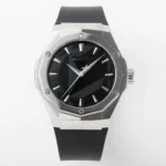 Hublot Classic Fusion x Richard Orlinski Black Dial Stainless Steel Rubber Strap Watch