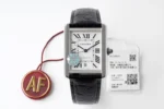 Cartier Tank W5200028 Silver Dial Black Leather - Image 9