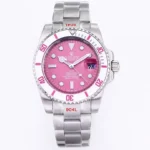 Rolex Submariner PARAKEET – Custom Pink Gradient Dial, Stainless Steel Watch
