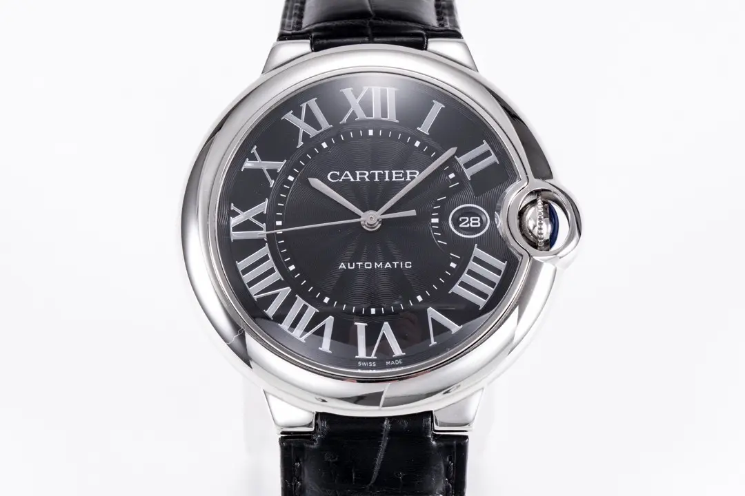 src_0-472.webp Cartier Ballon Bleu 42mm Black Automatic Watch - Image 1