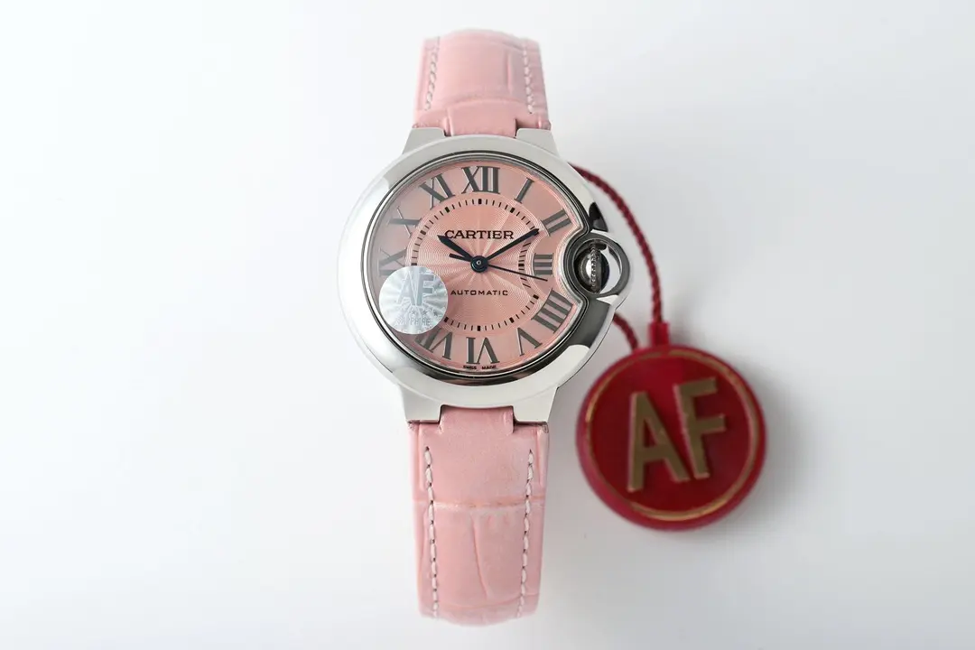 src_0-480.webp Cartier Ballon Bleu 33 Pink Leather - Image 1