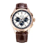 Breitling Premier B25 Chronograph Rose Gold Brown Leather