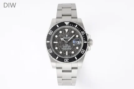Rolex Submariner PARAKEET – Custom Black Carbon Fiber Dial, Stainless Steel Watch