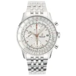 Breitling Navitimer Chronograph Silver Stainless Steel