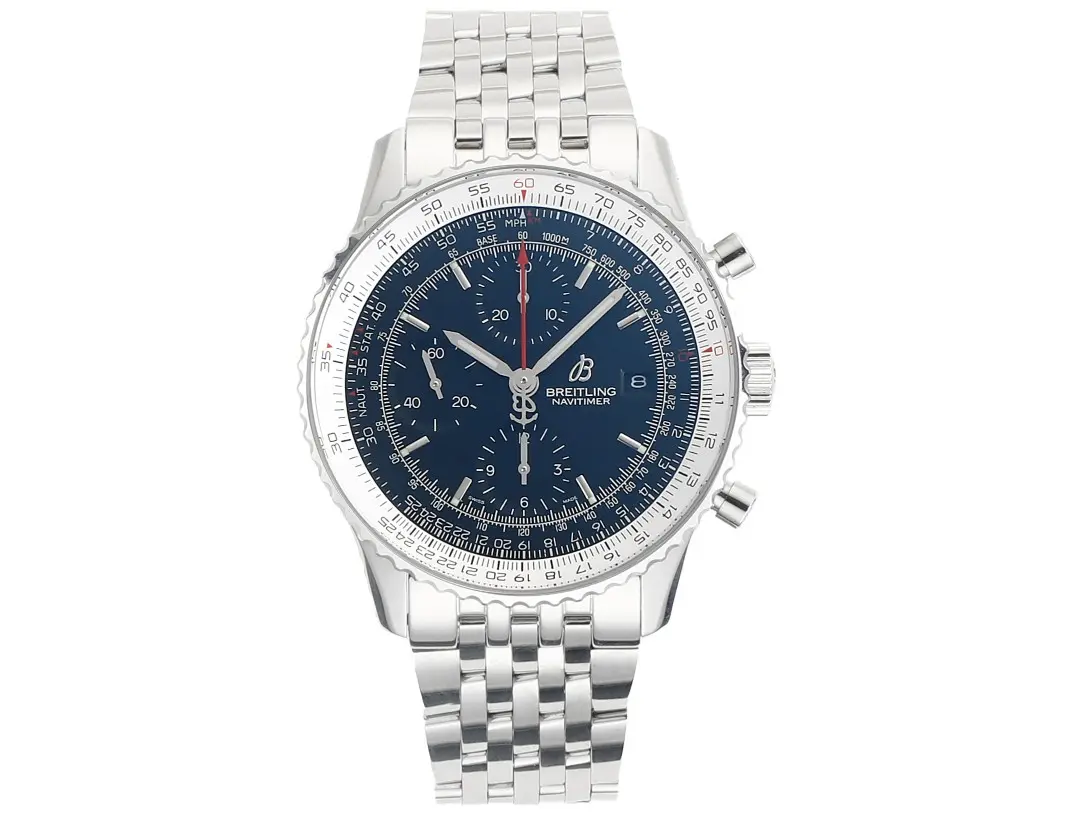 src_0-497.webp Breitling Navitimer Chronograph Blue Dial Steel - Image 1