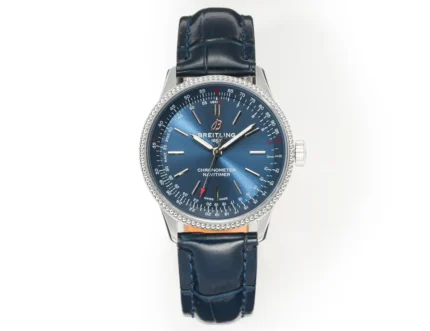 Breitling Navitimer Automatic Blue Leather