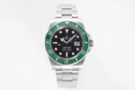 Rolex Submariner 41MM Green Bezel Black Dial Stainless Steel Watch