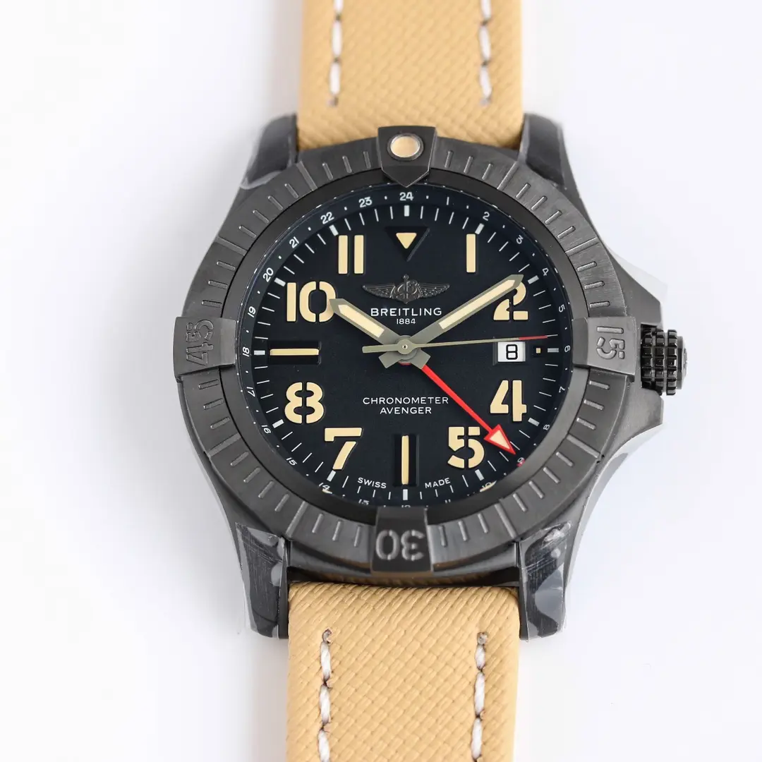 src_0-510.webp Breitling Avenger GMT 45 Night Mission Black - Image 1