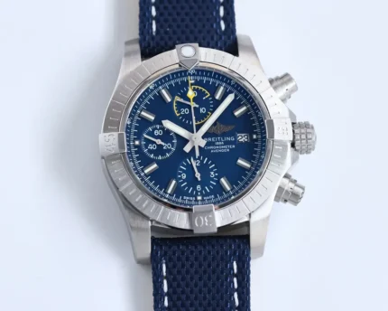 Breitling Avenger Chronograph 43 Blue Fabric
