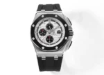 Audemars Piguet Royal Oak Offshore Chronograph Silver Black Rubber
