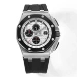 Audemars Piguet Royal Oak Offshore Chronograph Silver Black Rubber