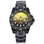 Rolex Submariner PARAKEET – Custom Gradient Green Dial, Black Carbon Fiber Bezel, 904L Stainless Steel Watch