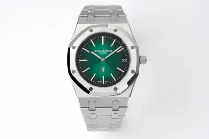 Audemars Piguet Royal Oak 15202 Green Steel Watch
