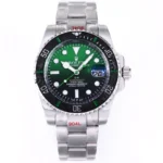 Rolex Submariner PARAKEET – Custom Green Gradient Dial, Stainless Steel Watch